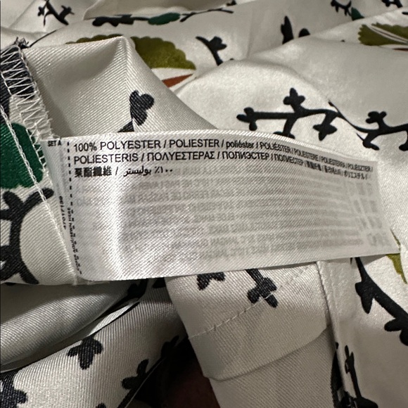 MANGO Printed Wide-Leg Pants – Size Small - Picture 14 of 14